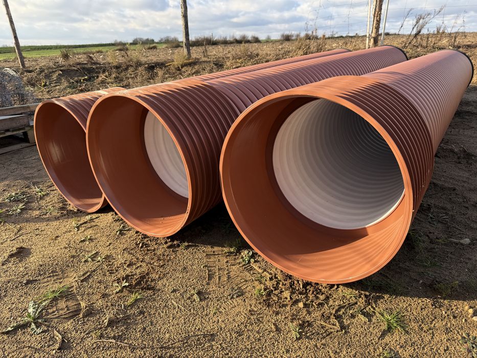 Rura przepustowa karbowana pcv fi 400