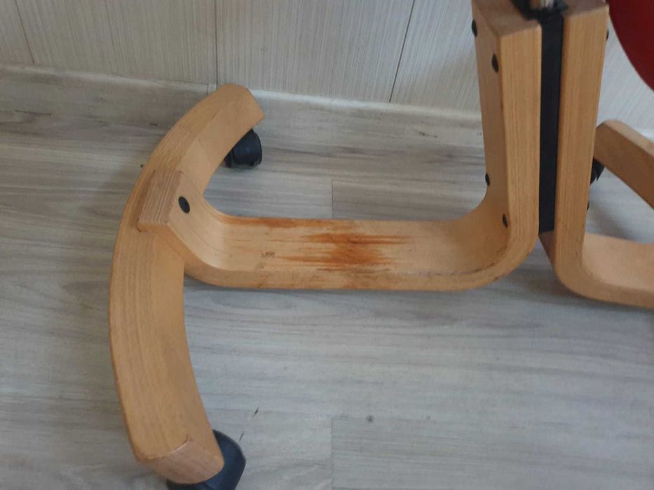 klękosiad krzesło ergonomiczne Rybo BALANS OFFICE retro vintage