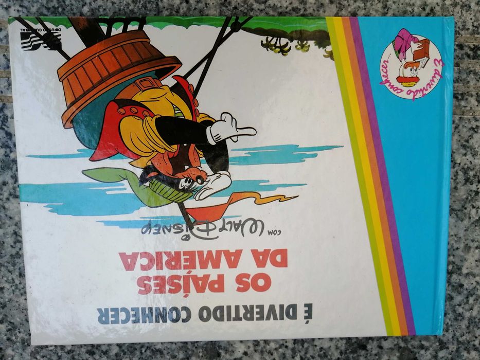 Livro didático Disney conhecer países