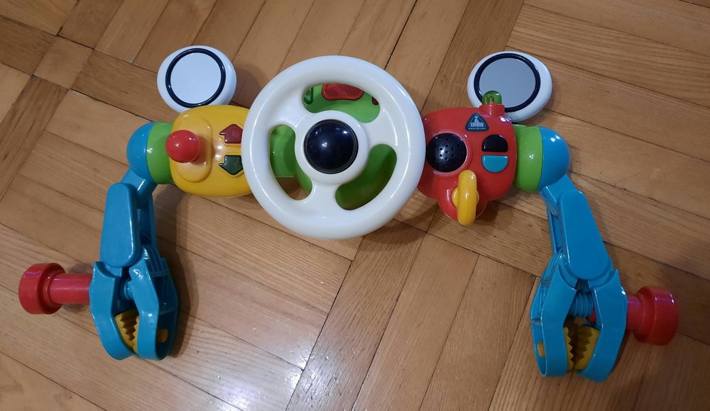 Музичне кермо на візочок ELC,повністю працює