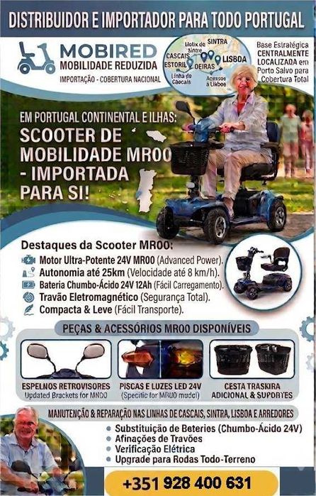 Pré Venda Scooter MR09 de mobilidade para serviço pesado, com 4 rodas, ideal para idosos e adultos.