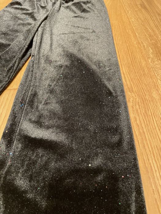 Spodnie szerokie hm sinsay 116 3 sztuki