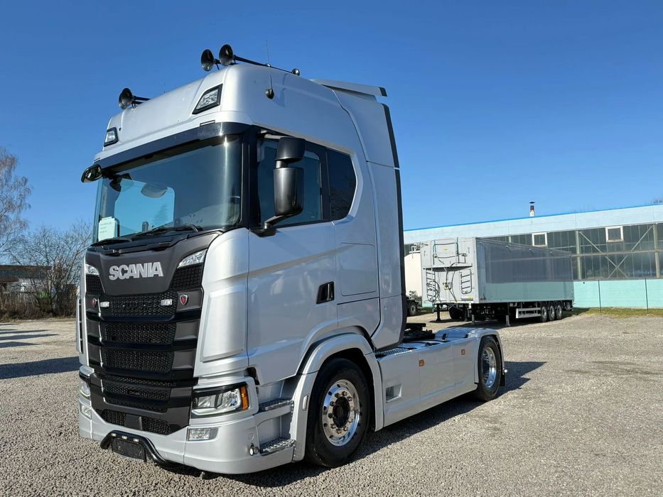 Scania Scania S500 2018 Highline 1500L Retarder Full LED Kamery 4x Poduszka  Pierwszy Właściciel Import Niemcy Top Stan