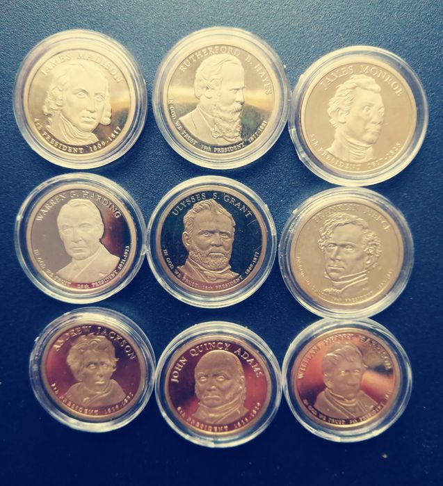 1 Доллар США Президенти, монети