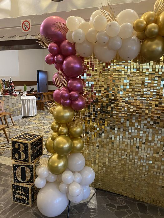 Ścianki balonowe oraz dekoracje z balonów