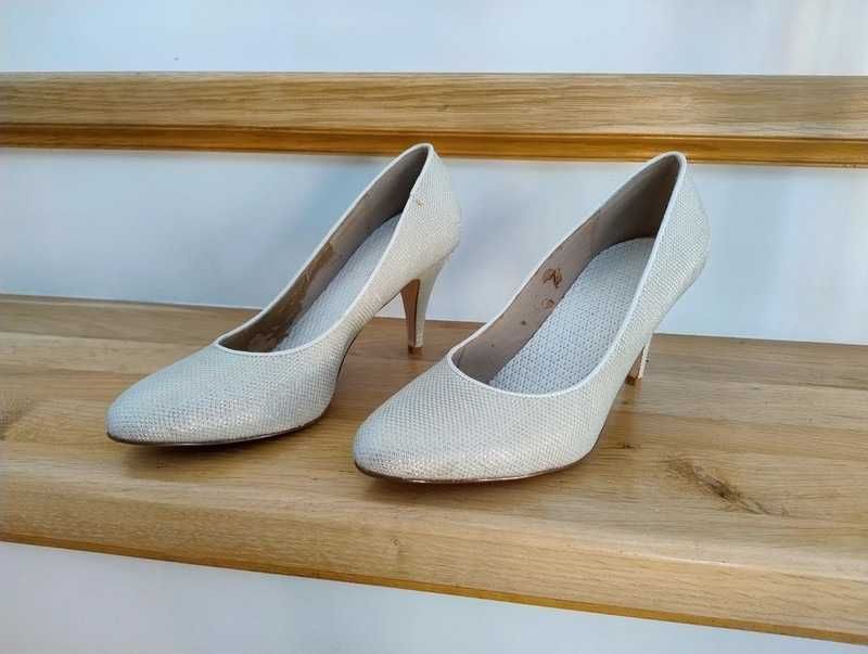 Buty ślubne, imprezowe 38