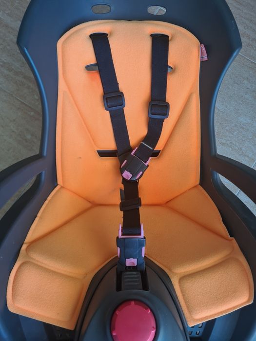 Hamax Cadeira de bicicleta infantil com quadro Siesta