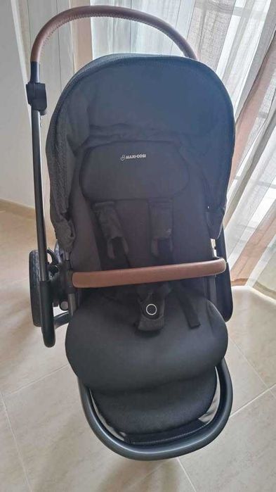 Conj.completo | Carrinho Maxi-Cosi Nova 3W + Ovo Bébé Confort Marble + Base Isofix – Conjunto Completo