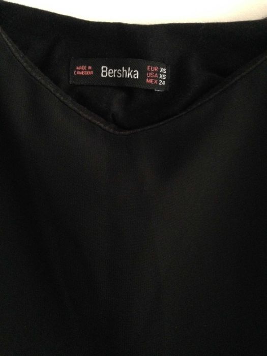 Top preto elegante