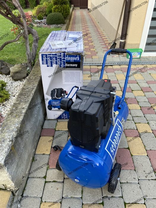 Компресор Scheppach HC51Si безшумний безмасляний, тихий компресор