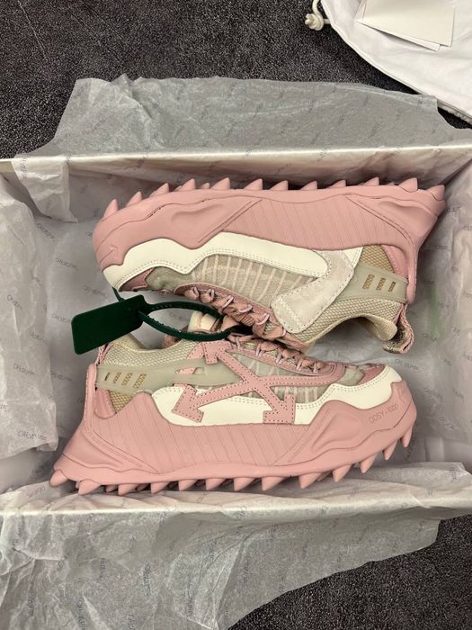 ОСТАННІ РОЗМІРИ! Off White Odsy 1000 Pink Beige, оф вайт