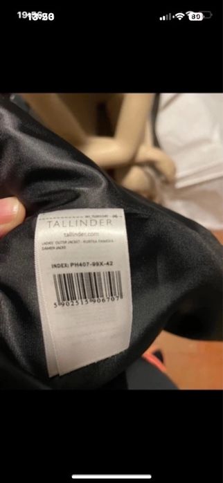 Tallinder kurteczka 100%welny