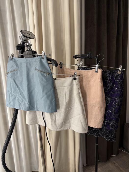 Спідниця міні юбка шкіряна кожаная