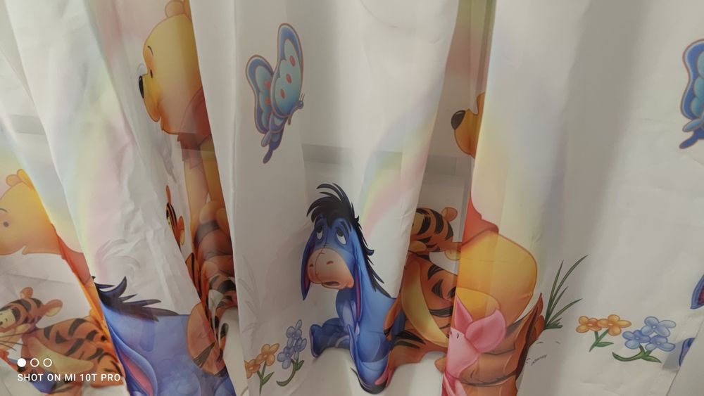 Firanka Kubuś Puchatek taśma 195 (taśma)x156 (wysokość)