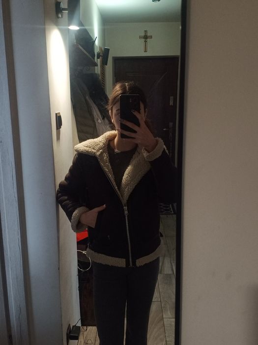 Kurtka zimowa z kożuchem