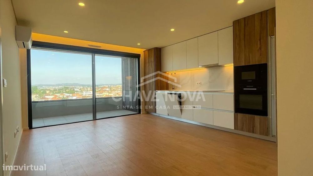 T1 Novo com Garagem, Varanda e Vista Desafogada – Construção 2025 — Oliveira do Douro, Porto