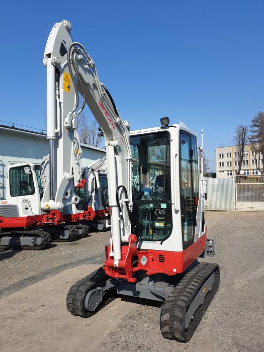 Minikoparka Takeuchi TB225 wersja V0, 2.5 tony - ŚLĄSK