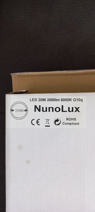 Lâmpada circular Led