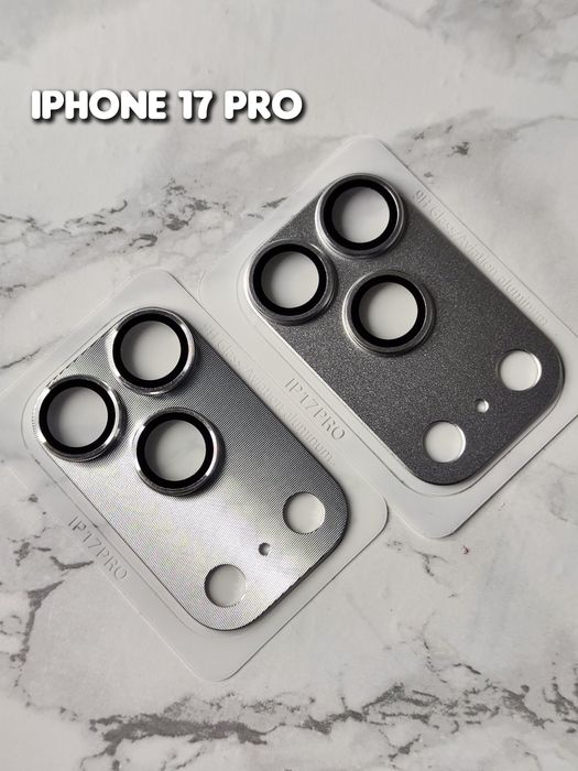 Защитное стекло на камеры iPhone 17 Pro Max Air на камеру блок камер захисне скло на камеру на камери металевий захист