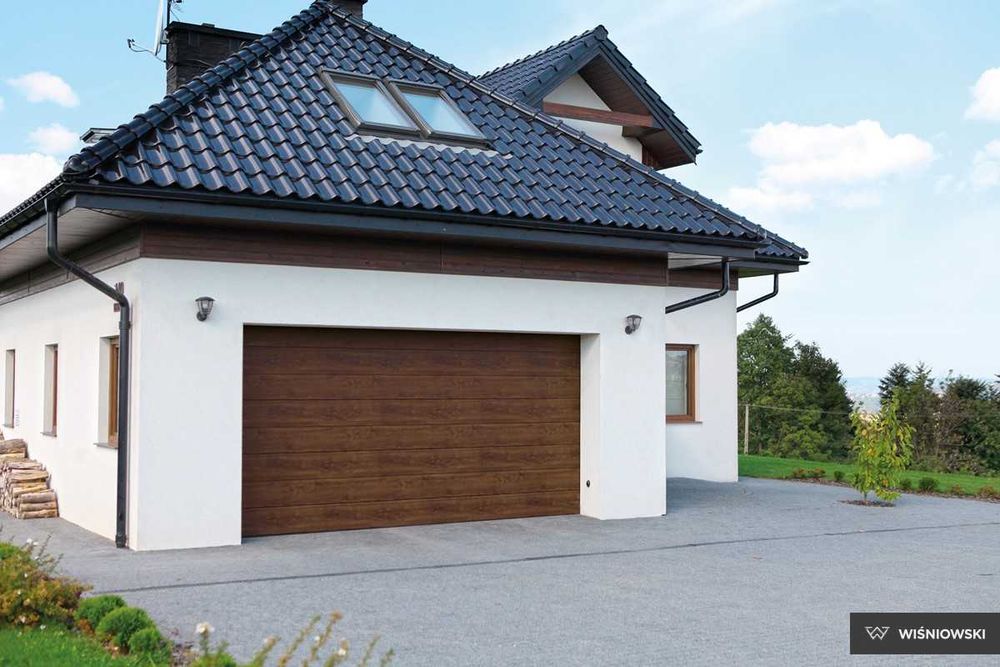 Brama WIŚNIOWSKI THERM 6CM segmentowa / Tychy, Kobiór, Wyry