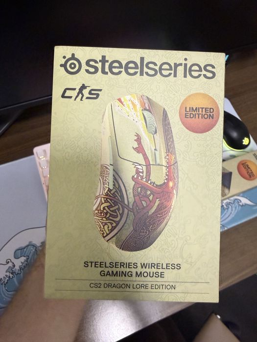 Steelseries Cs 2 limited edition мишка (безпроводна) + килимок (нові)
