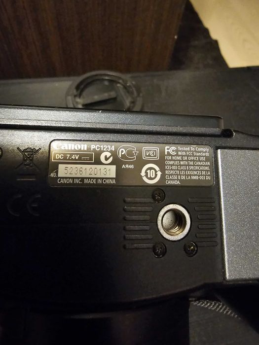 Aparat cyfrowy canon