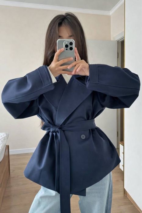 Тренч з поясом на підкладці 42-44, 46-48, усі кольори в наявності!