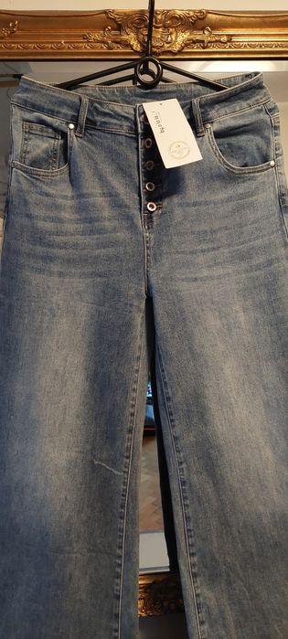 Spodnie jeans By o la la , L