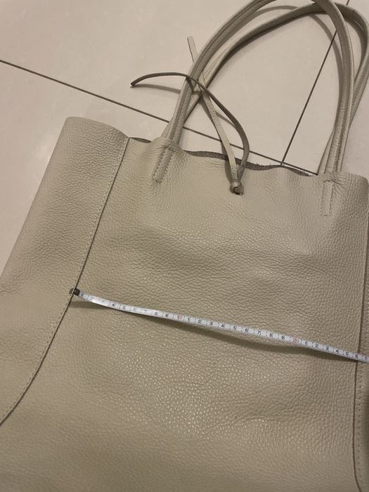 Torebka A4 shopperbag skórzana