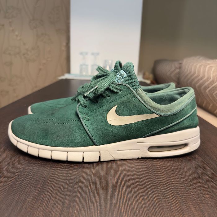 Nike Stefan Janoski зелені кросівки з замші розмір 42