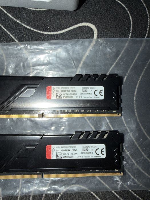 Vendo memorias ram 16gb (8gbx2)  2666mhz como novas