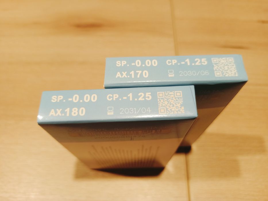 Soczewki TopVue for Astigmatism Astygmatyzm 7 szt.