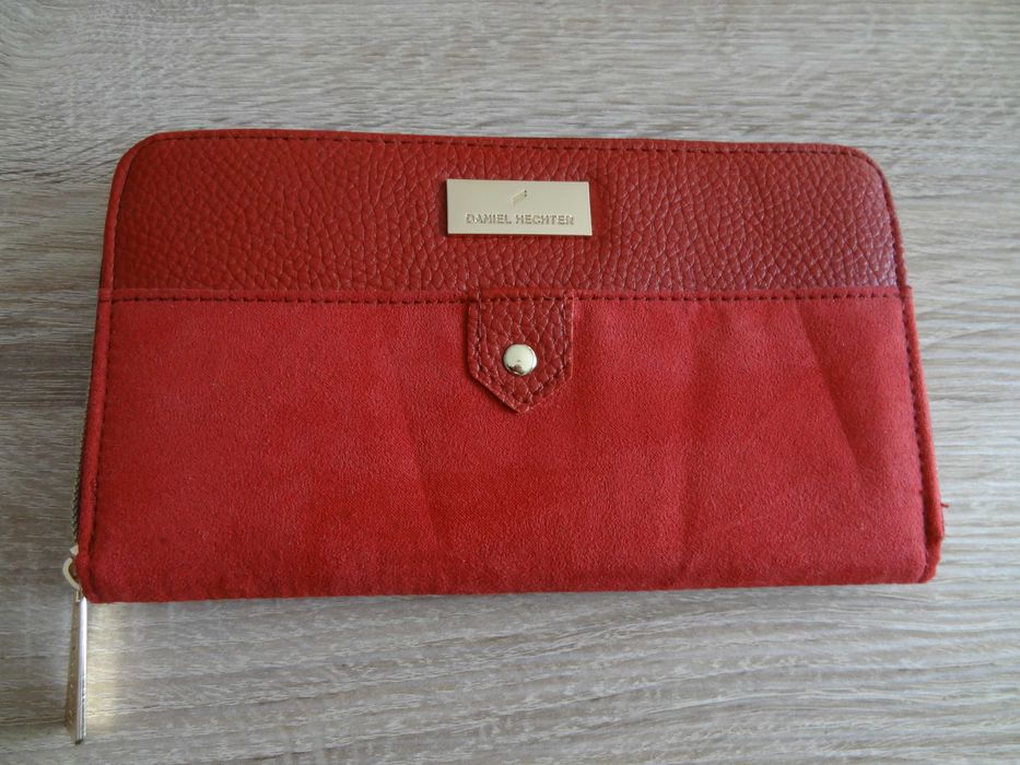 Portfel czerwony Daniel Hechter