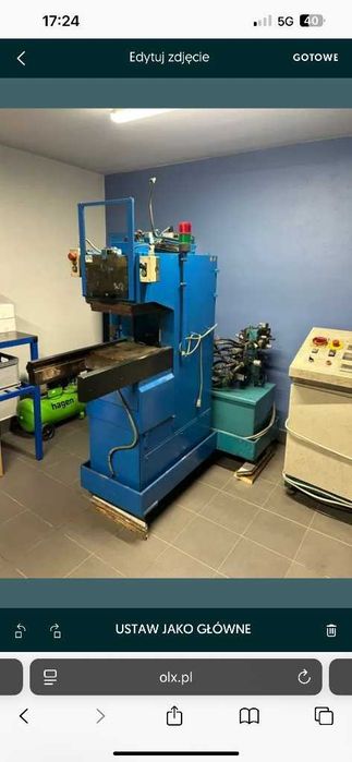PRASA HYDRAULICZNA - dwu stanowiskowa automatyczna