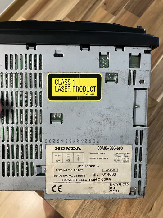 Radio pioneer Honda
