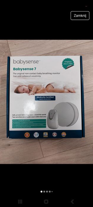 Babysense 7 – monitor oddechu dla niemowląt