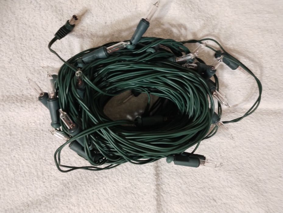 Łańcuch świetlny na choinkę