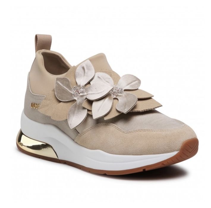 Sneakersy Liu Jo zamszowe beżowe 41