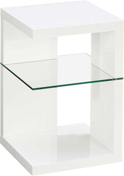 тумба Тумбочка стіл полка HomeTrends4You  Білий глянець