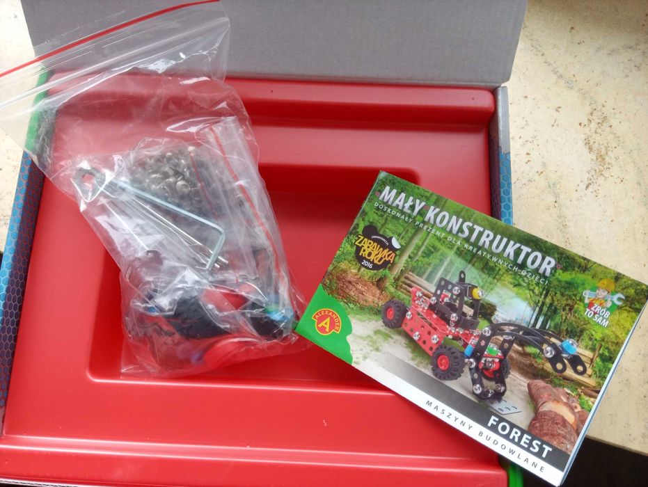 Mały konstruktor Maszyny budowlane - Forest
