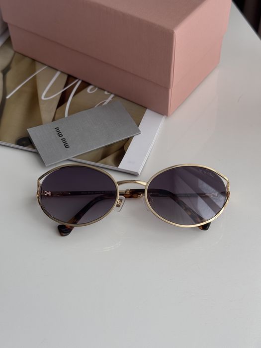 Окуляри Miu Miu Blue/Gold SMU52Y F05D1 55/20/130