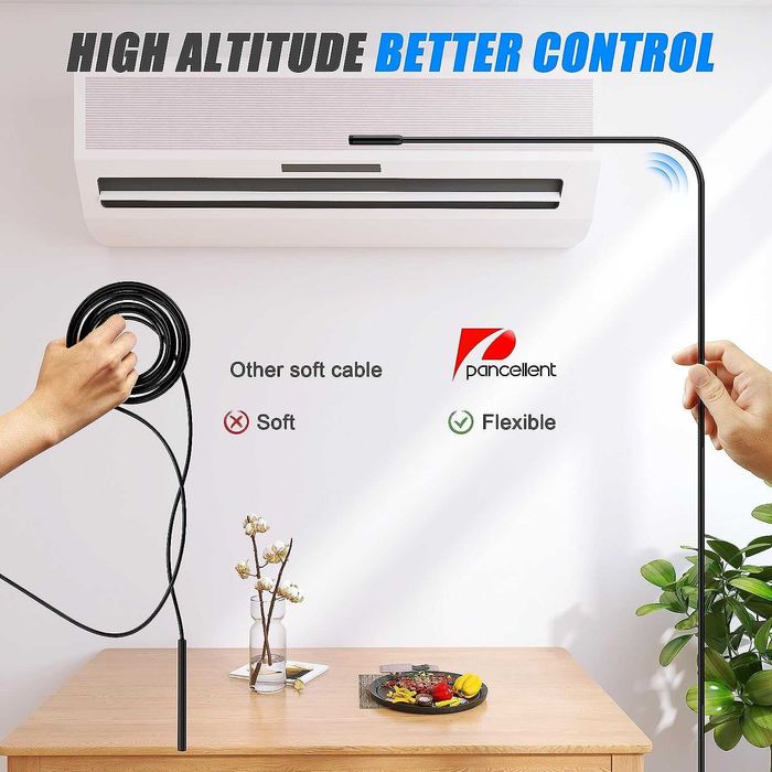 Boroskop inspekcyjny 1920P endoskop kamera Pancellent Android iOS 5m