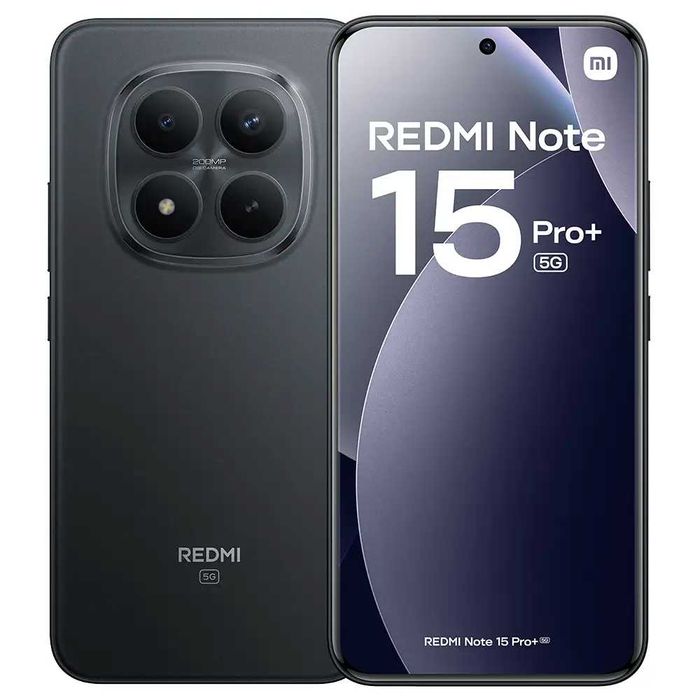 Xiaomi Redmi Note 15 Pro+ 5G 6.83" 12GB/512GB Dual SIM Black
