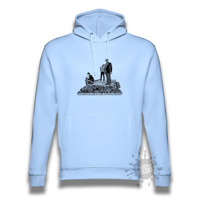 Trainspotting Renton Spud SickBoy T-shirt Sweat Hoodie - PORTES GRÁTIS