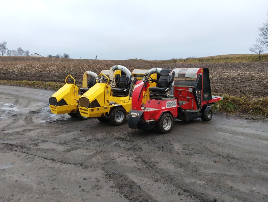 Ścielarka do słomy Samojezdna TWINCA Mighty  / rozrzutnik słomy spalin