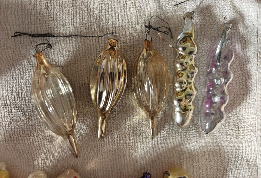 Елочные игрушки СССР