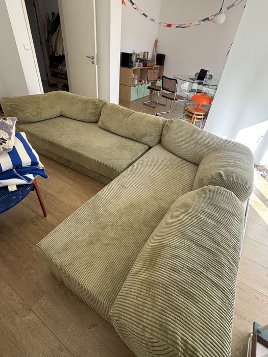 Sofa verde Teddy OMHU