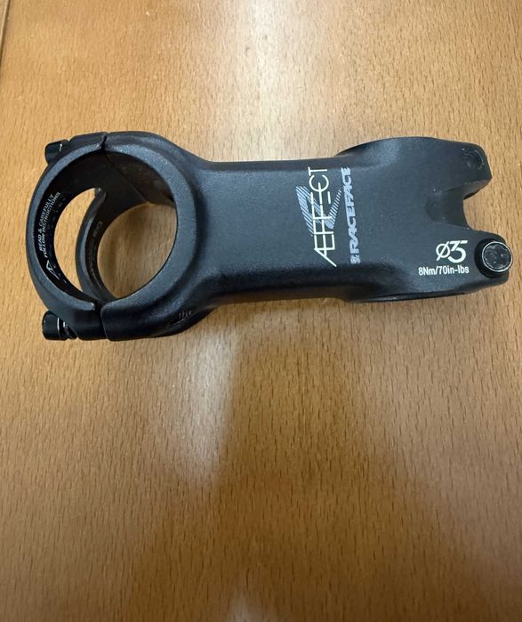 RACE FACE Mesa de bicicleta avanço guiador Aeffect R 35 mm Black 70 mm