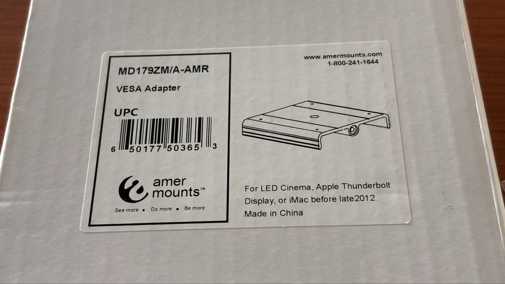 VESA Mount Apple iMac Adapter Installation432744306973102082