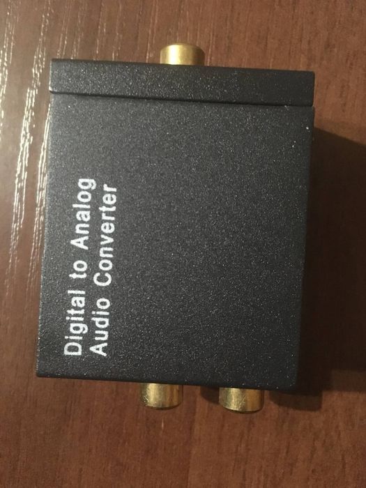 Конвертер ЦАП оптический звука spdif адаптер аудио цифровой аналоговый